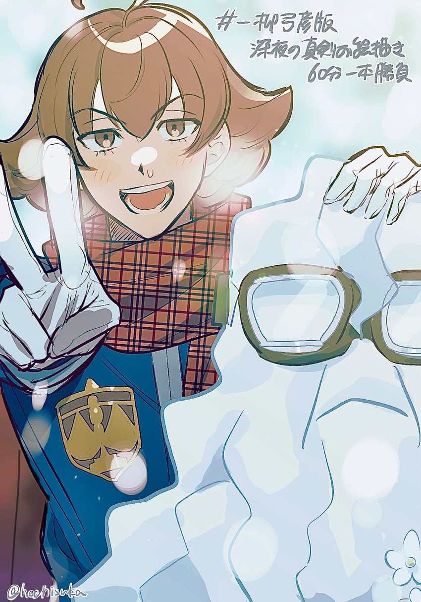 eustace winner and excelcius winner (ace attorney and 2 more) drawn by hechisuka
