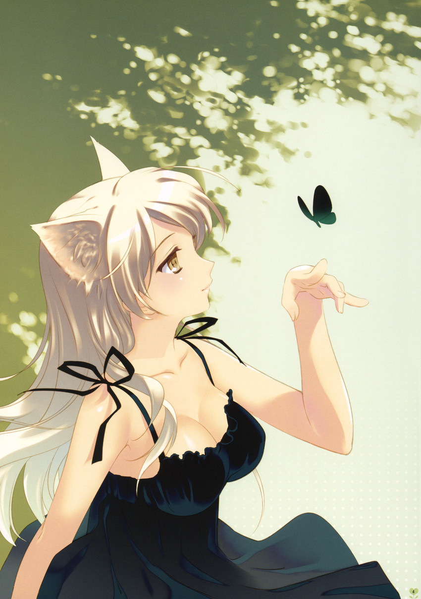 hanekawa tsubasa and black hanekawa (monogatari and 1 more) drawn by santa_matsuri