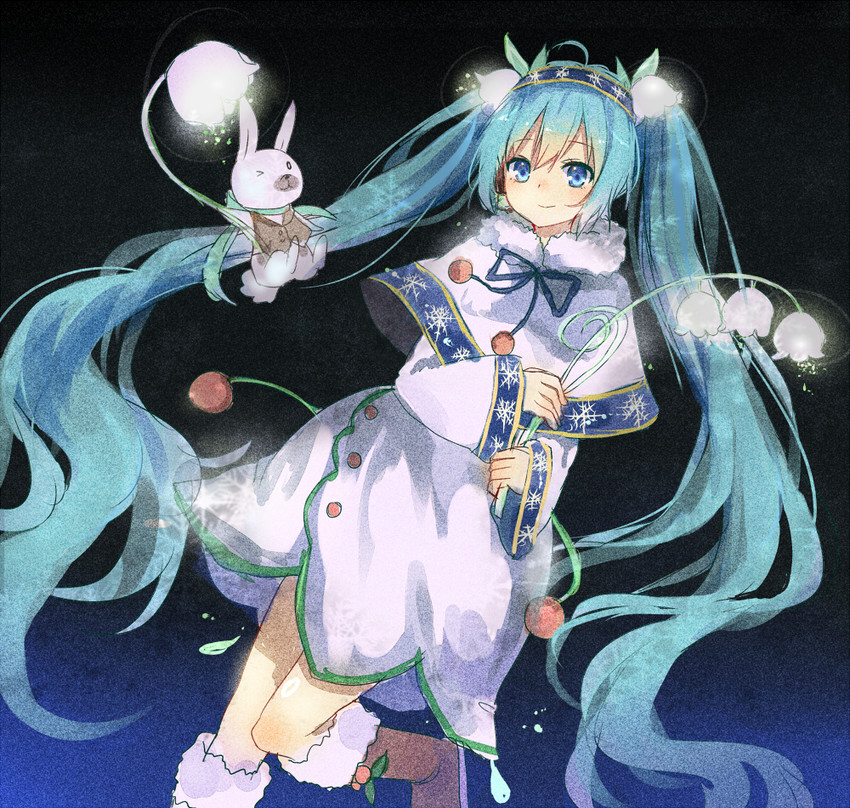 hatsune miku, yuki miku, and rabbit yukine (vocaloid) drawn by arrow_x_arrow