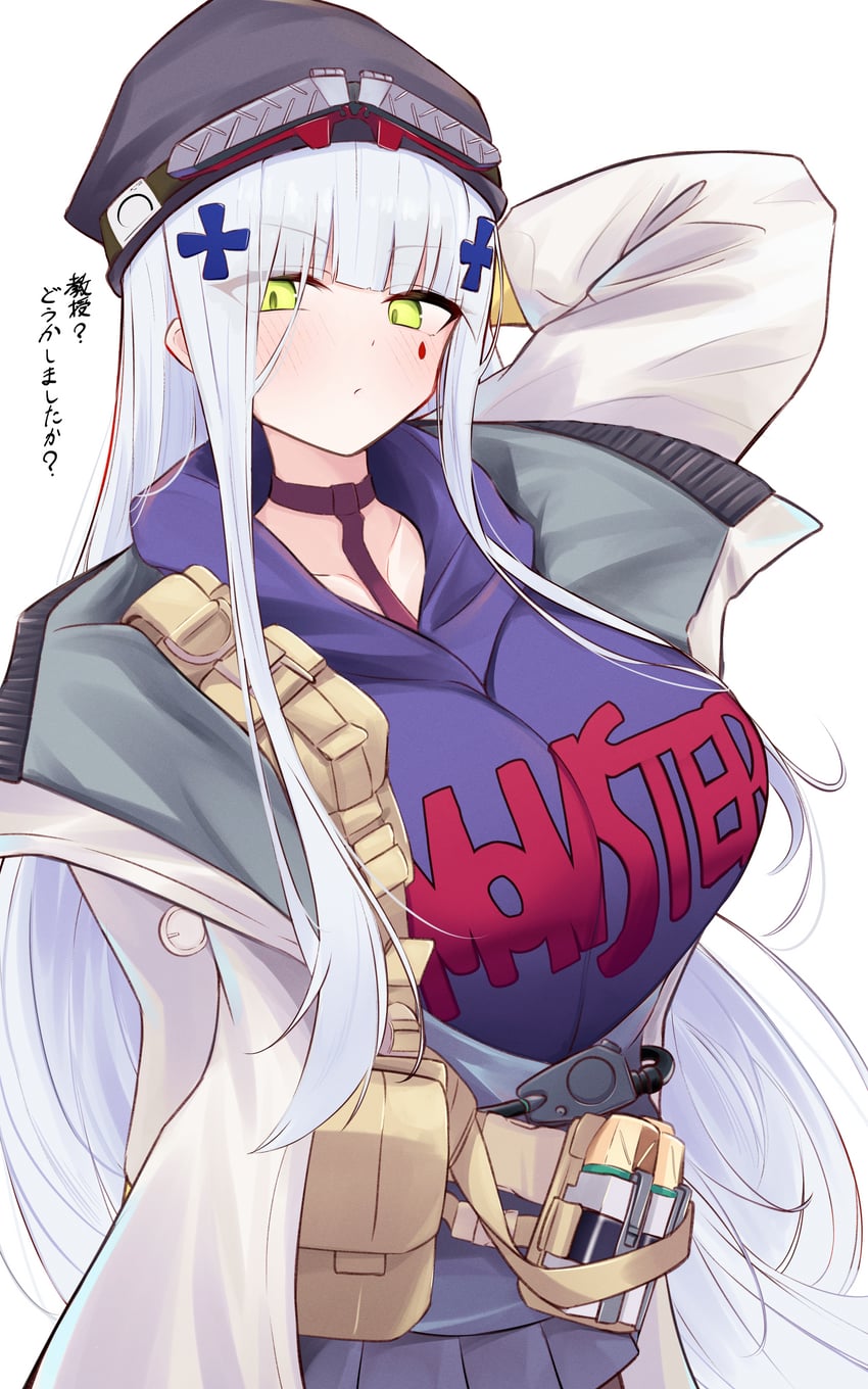 hk416 and clukay (girls' frontline and 1 more) drawn by ohichi16