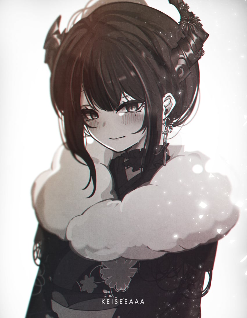 nerissa ravencroft (hololive and 1 more) drawn by keisea