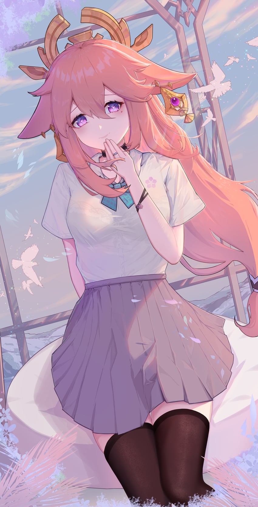 yae-miko-genshin-impact-drawn-by-hy199802-danbooru