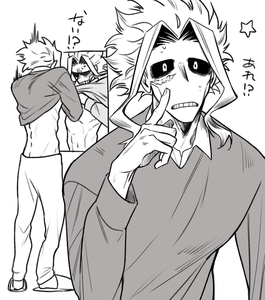 yagi toshinori (boku no hero academia) drawn by biru_(k22_t20)