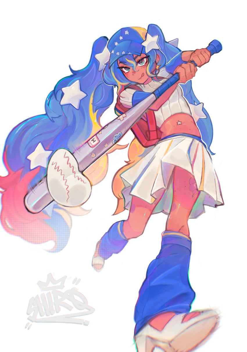 hatsune miku and venezuelan miku (vocaloid) drawn by shiro_(shironovablue)