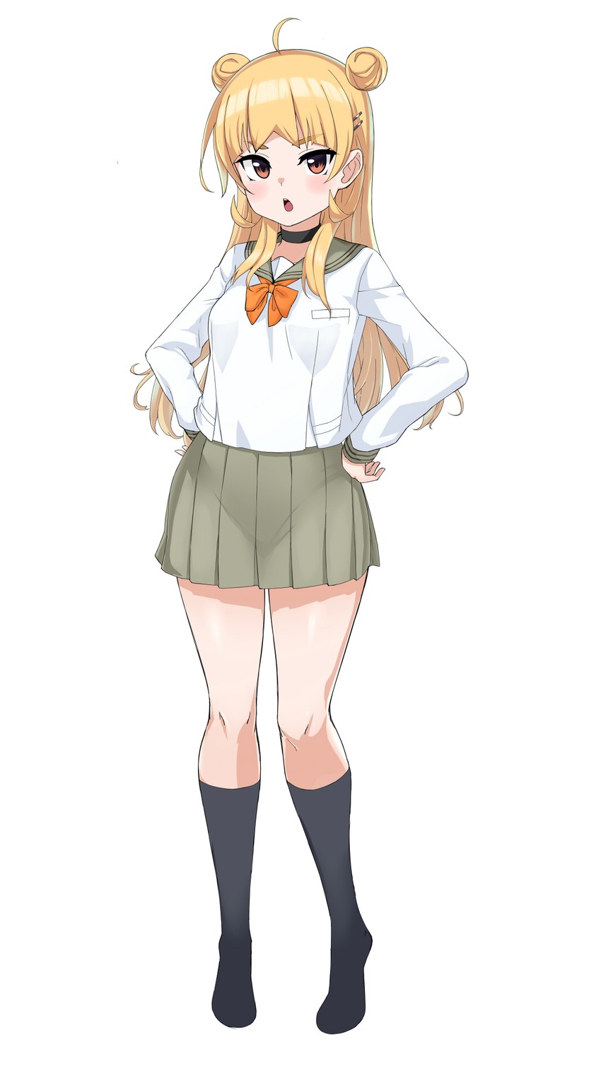 haruhina urara (choukou and 1 more) drawn by jud