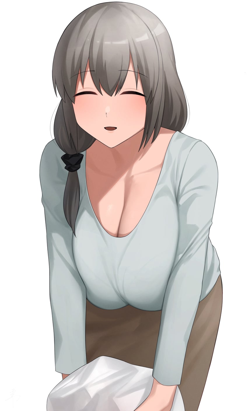 uzaki tsuki (uzaki-chan wa asobitai!) drawn by senju_(snz0)