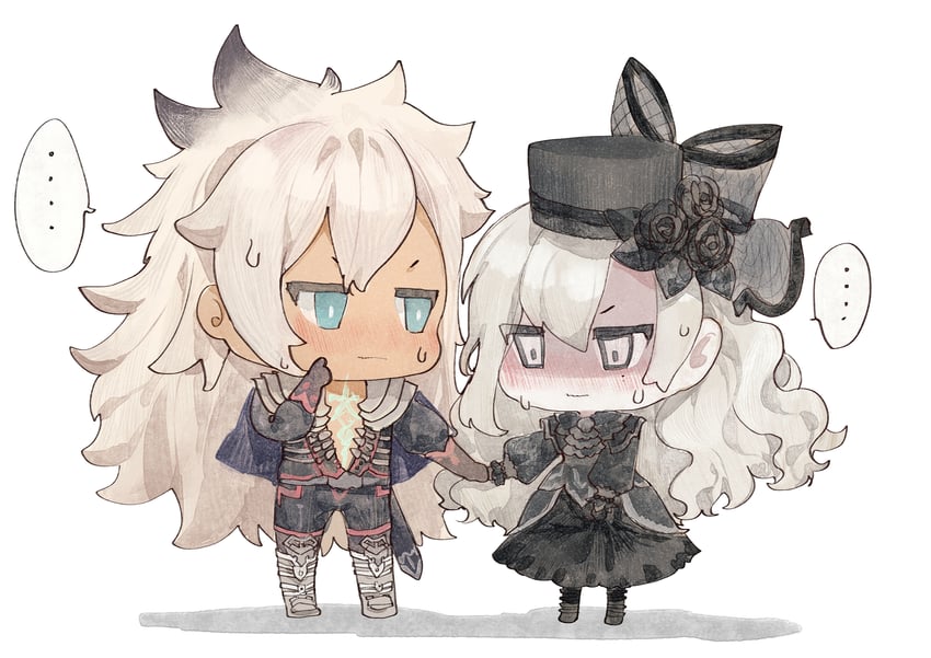 siegfried and kriemhild (fate and 2 more) drawn by sad_adrian