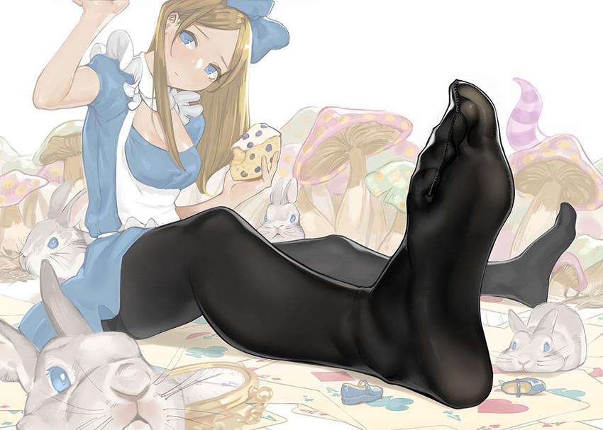 alice (alice's adventures in wonderland) drawn by yomu_(sgt_epper)