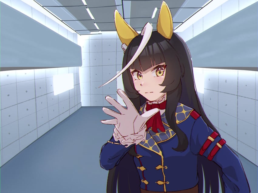 calstone light o (umamusume and 1 more) drawn by ram_(p_searam)