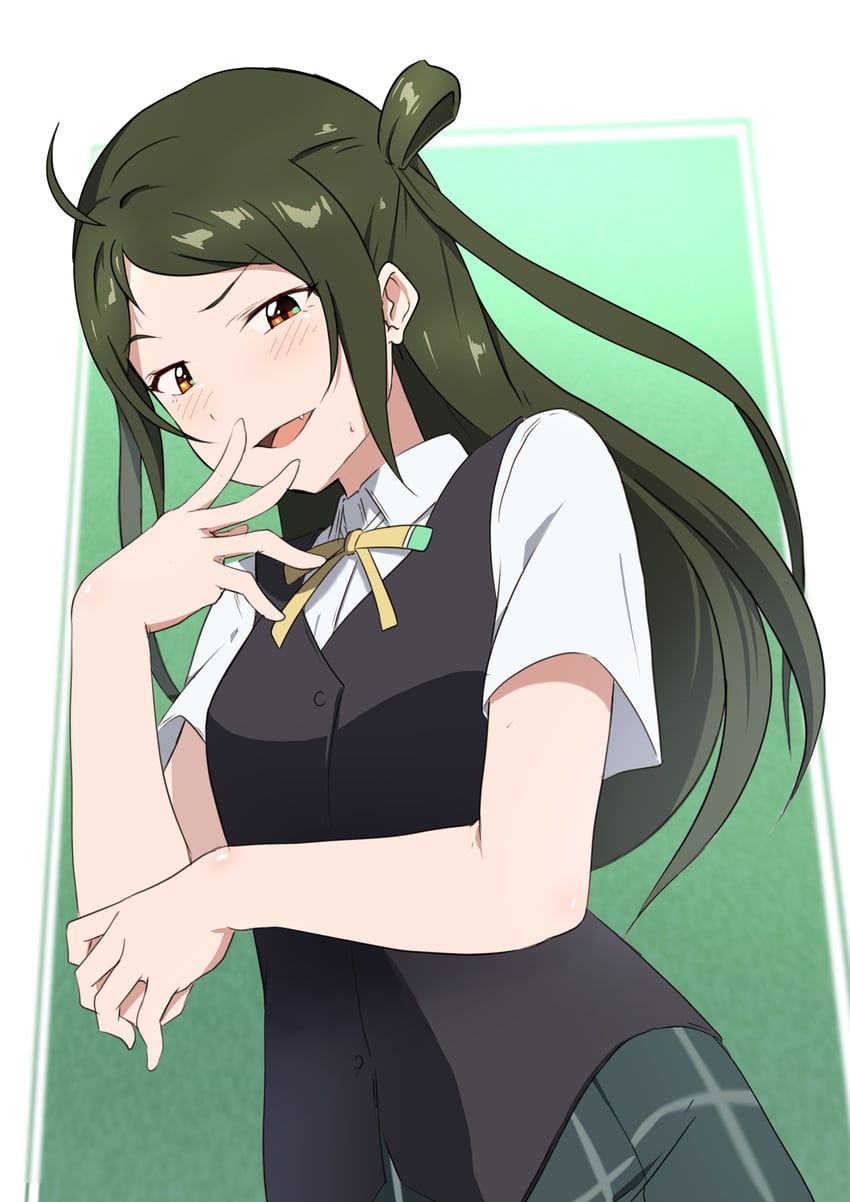 mifune shioriko and zhong lanzhu (love live! and 1 more) drawn by zasshoku_ojisan