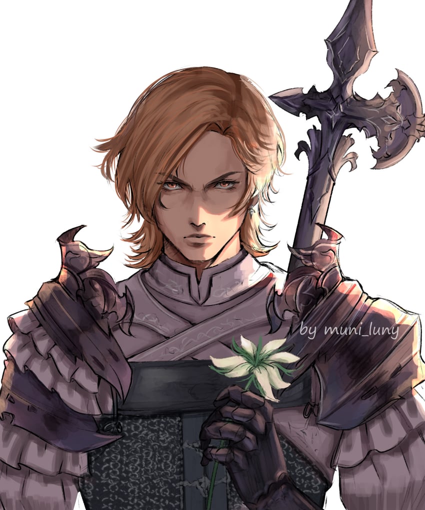 dion lesage (final fantasy and 1 more) drawn by doodleing_time