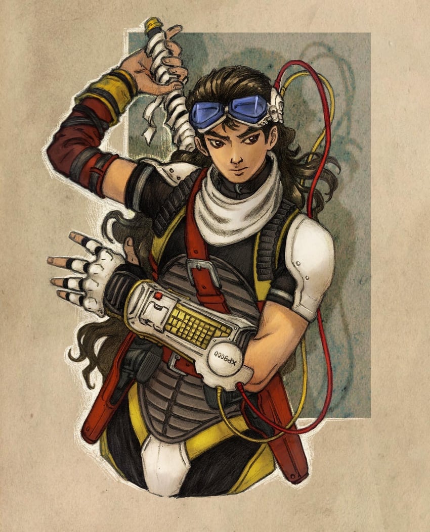 aleph (shin megami tensei and 1 more) drawn by stella_violari