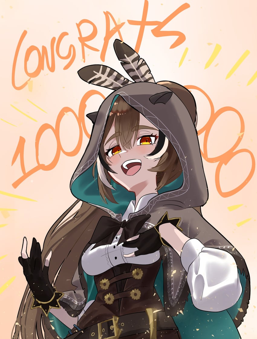 nanashi mumei (hololive and 1 more) drawn by daaku_(koizumi_arata)