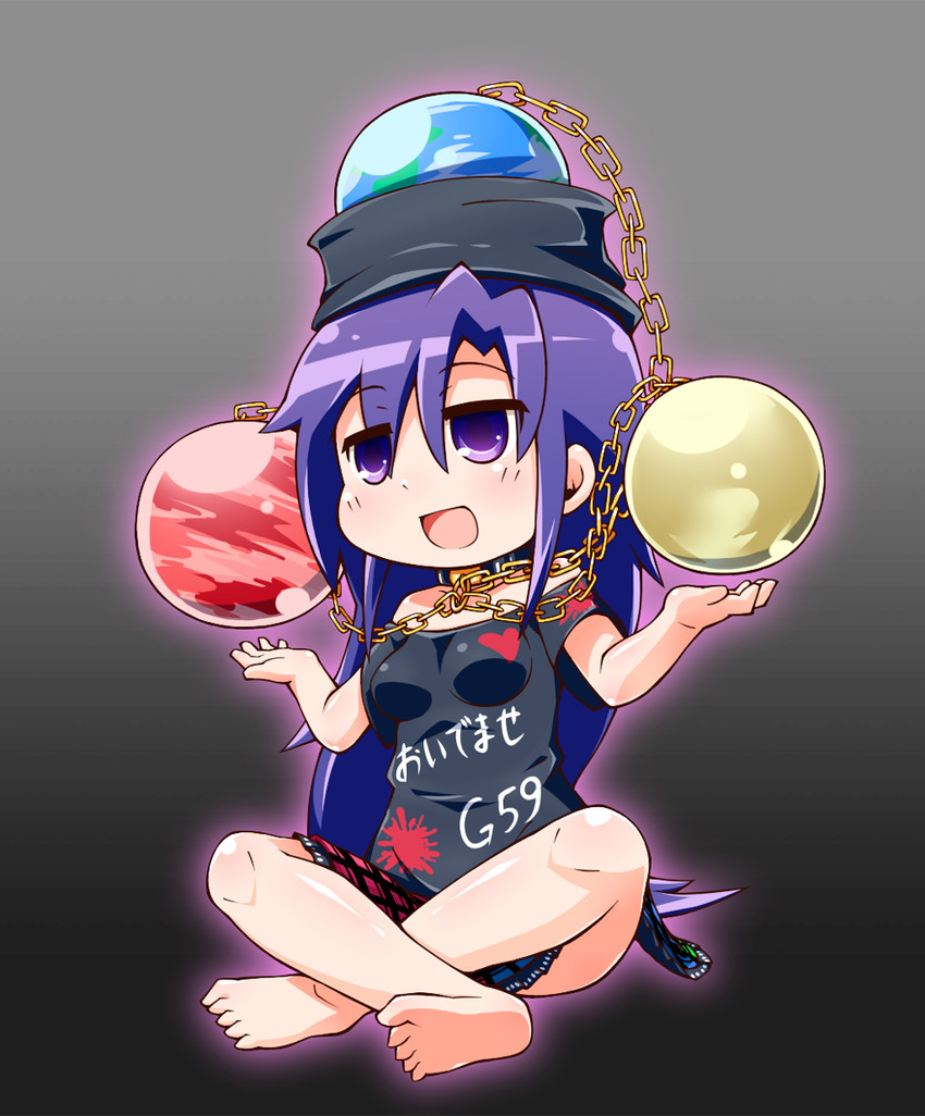 hecatia lapislazuli and goshiki agiri (touhou and 1 more) drawn by jinnouchi_akira