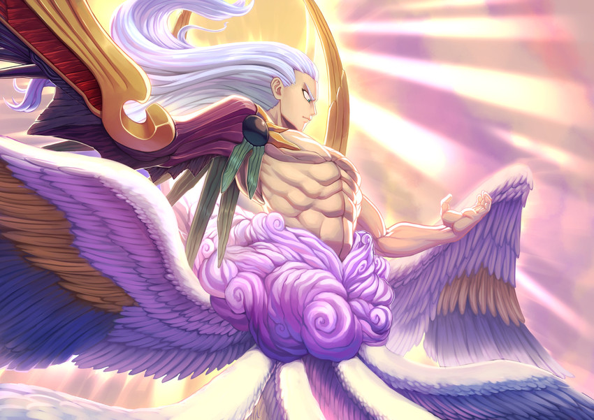 sephiroth and safer sephiroth (final fantasy and 1 more) drawn by koi_drake