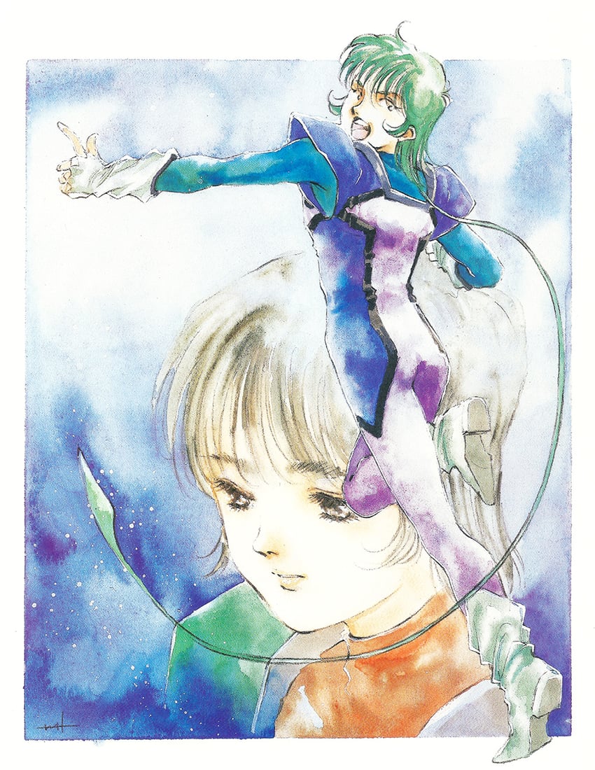 emaan, mimsy raas, and sley (orguss and 1 more) drawn by mikimoto_haruhiko