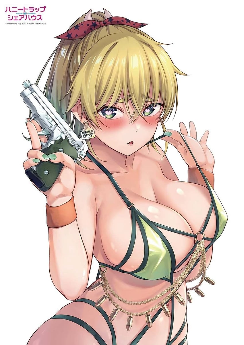 maria rockwell (honey trap shared house) drawn by kouzuki_kouichi
