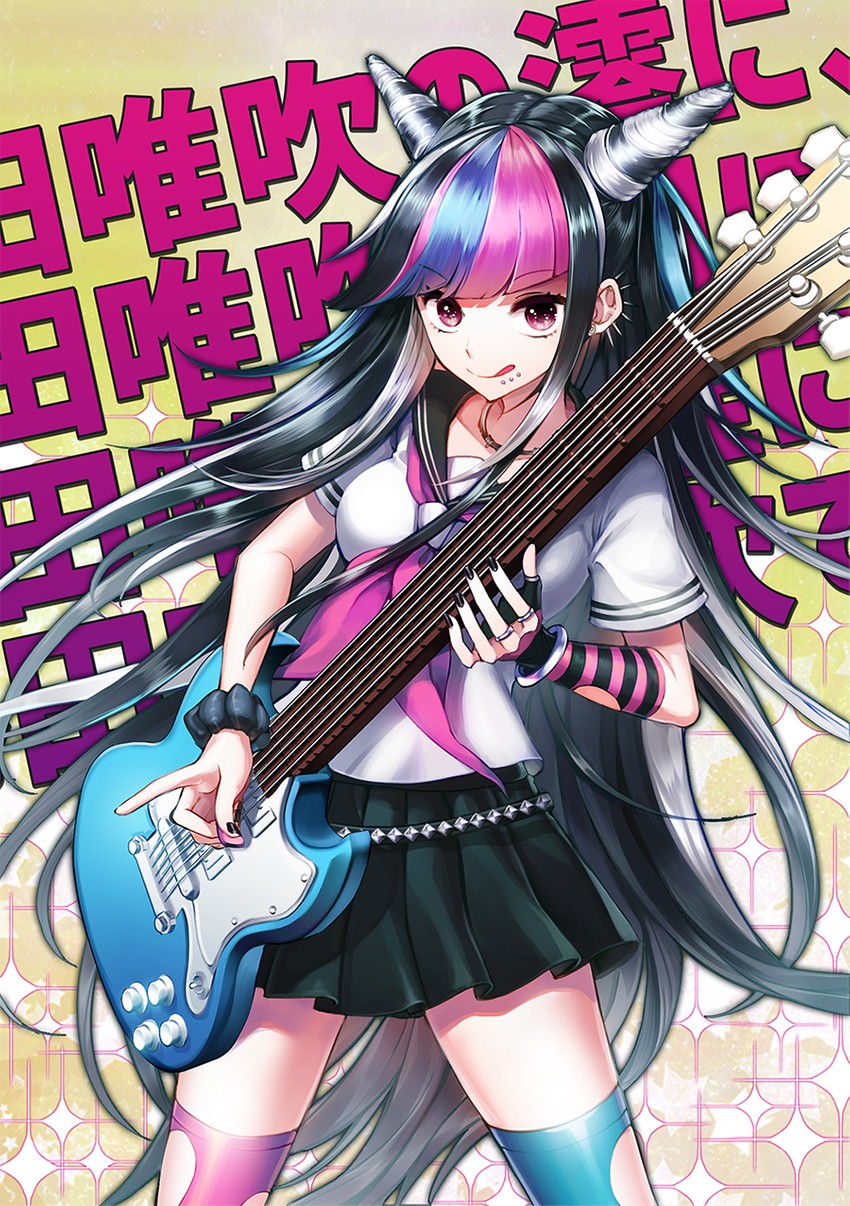 mioda ibuki (danganronpa and 1 more) drawn by senet17