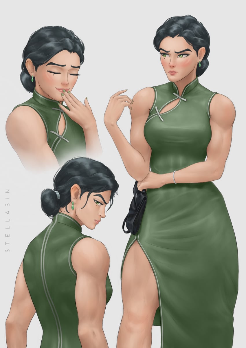 kuvira (avatar legends and 1 more) drawn by stellasin