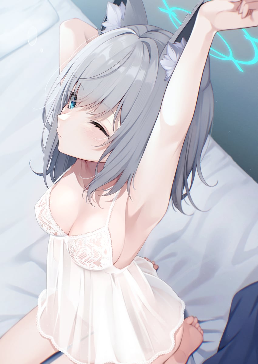 shiroko (blue archive) drawn by sasakichi_(ssk_chi)