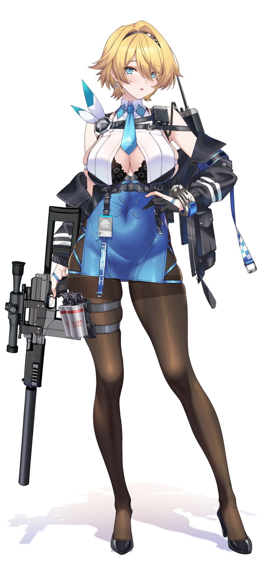vsk-94 and nikketa (girls' frontline and 1 more) drawn by shirokuma_a