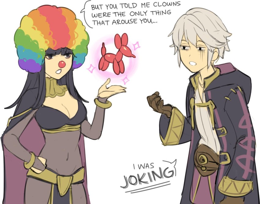 male robin and tharja (fire emblem and 1 more) drawn by jivke