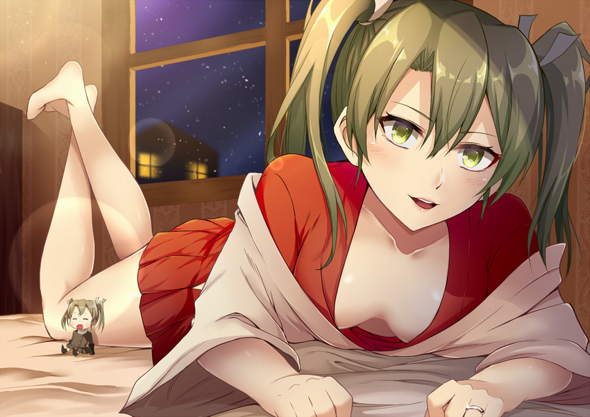 zuikaku, fairy, and iwamoto squadron pilot (kantai collection) drawn by ohiya