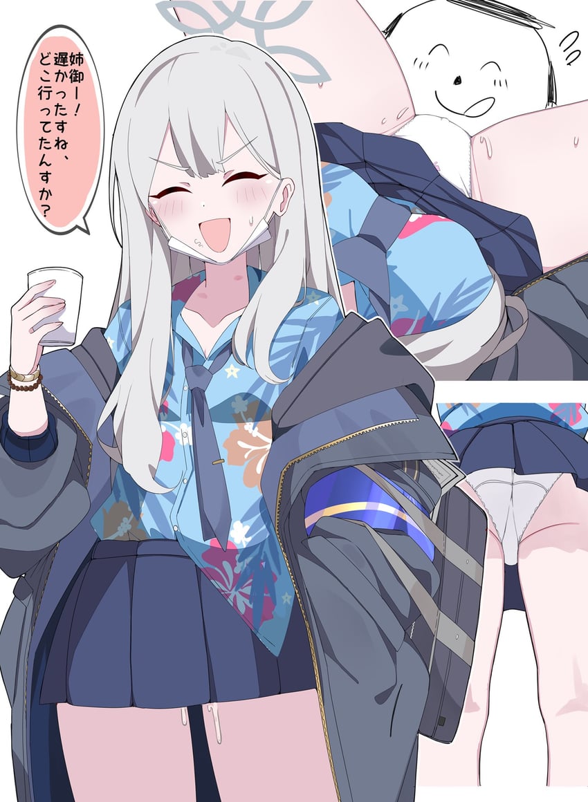 sensei, doodle sensei, and konoka (blue archive) drawn by k-y