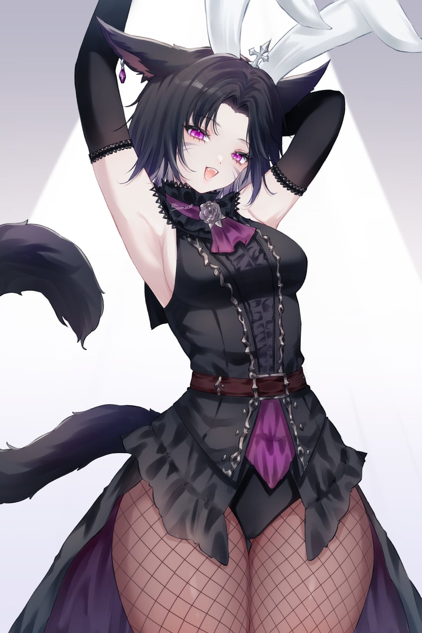 warrior of light (original and 2 more) drawn by sana_(sanamaru_0w0)