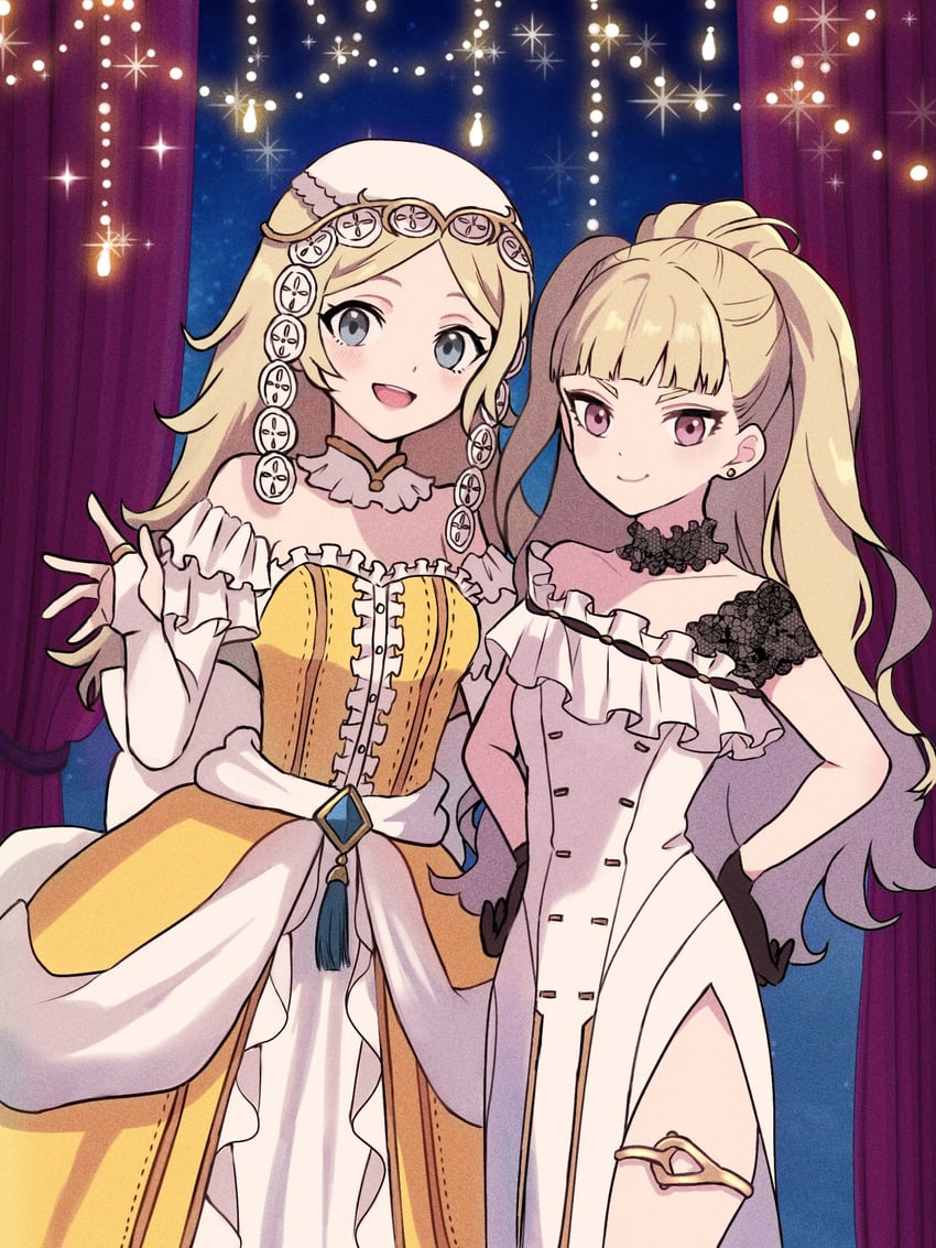 lissa and eitri (fire emblem and 2 more) drawn by yuurururun