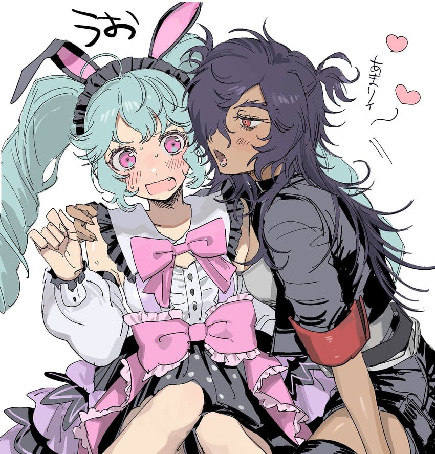 katasumi amari and mario (pretty series and 2 more) drawn by yumei_(jigoku101)