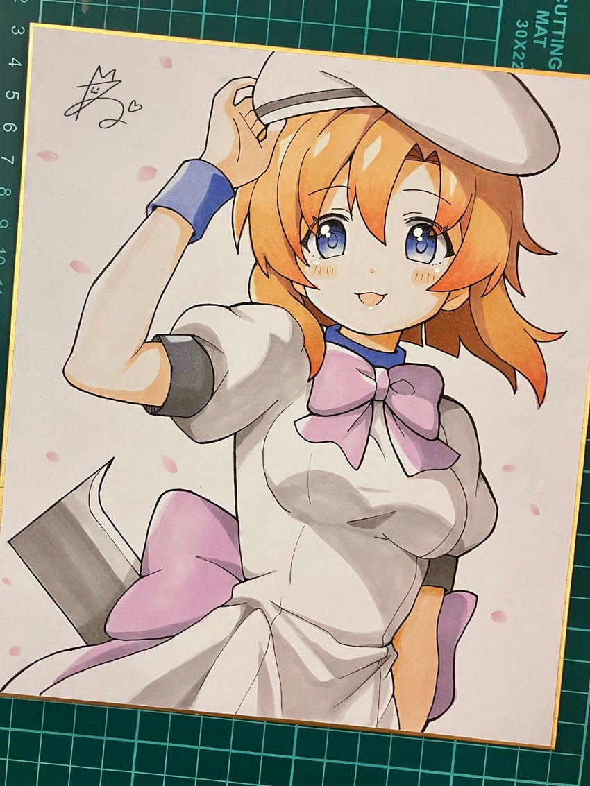 ryuuguu rena (higurashi no naku koro ni) drawn by niyane
