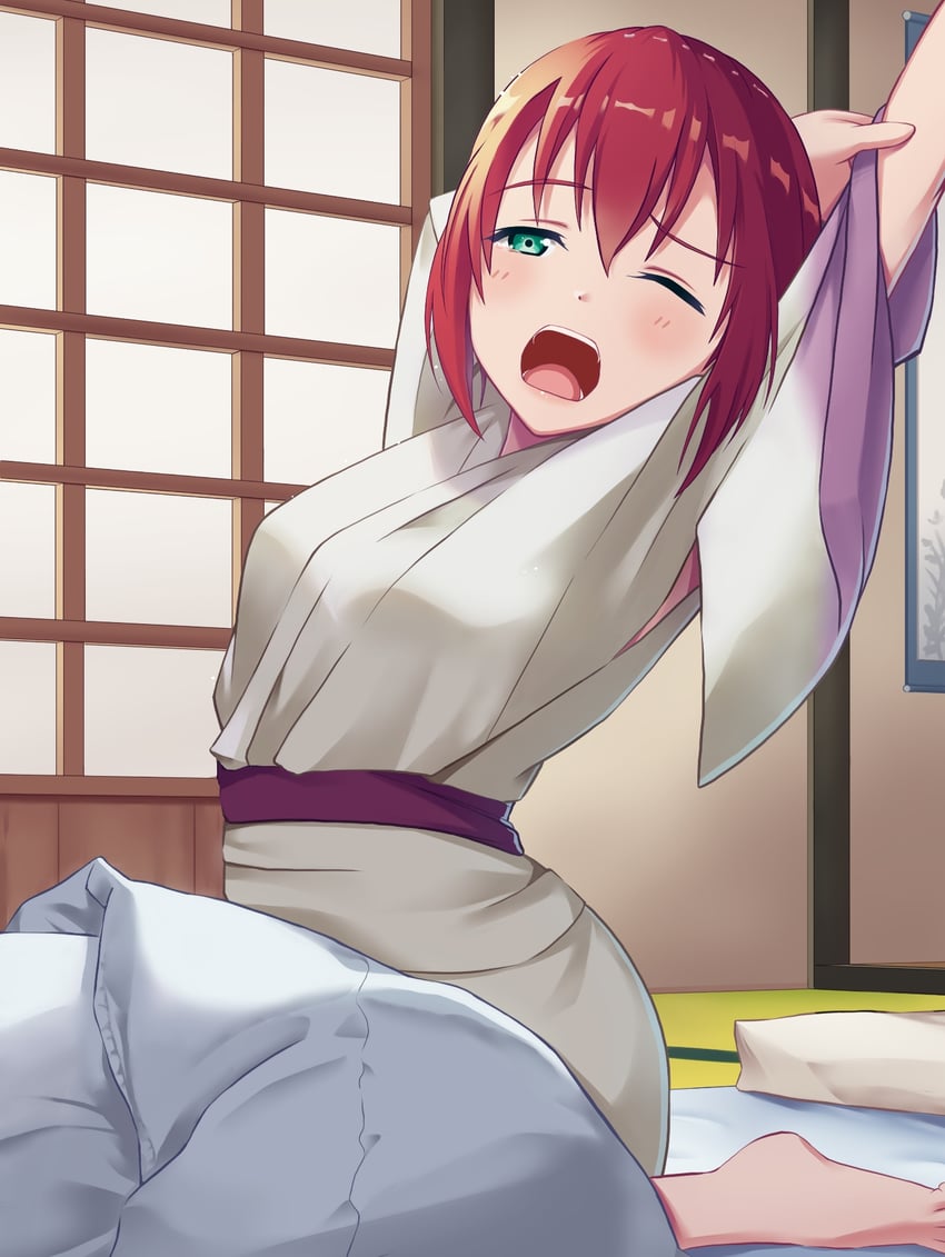 kurosawa ruby (love live! and 1 more) drawn by supra_is_black_(altea)