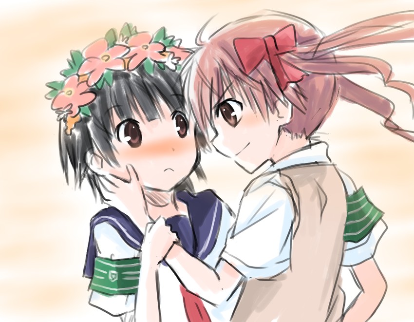 shirai kuroko and uiharu kazari (toaru majutsu no index and 1 more) drawn by manzyu