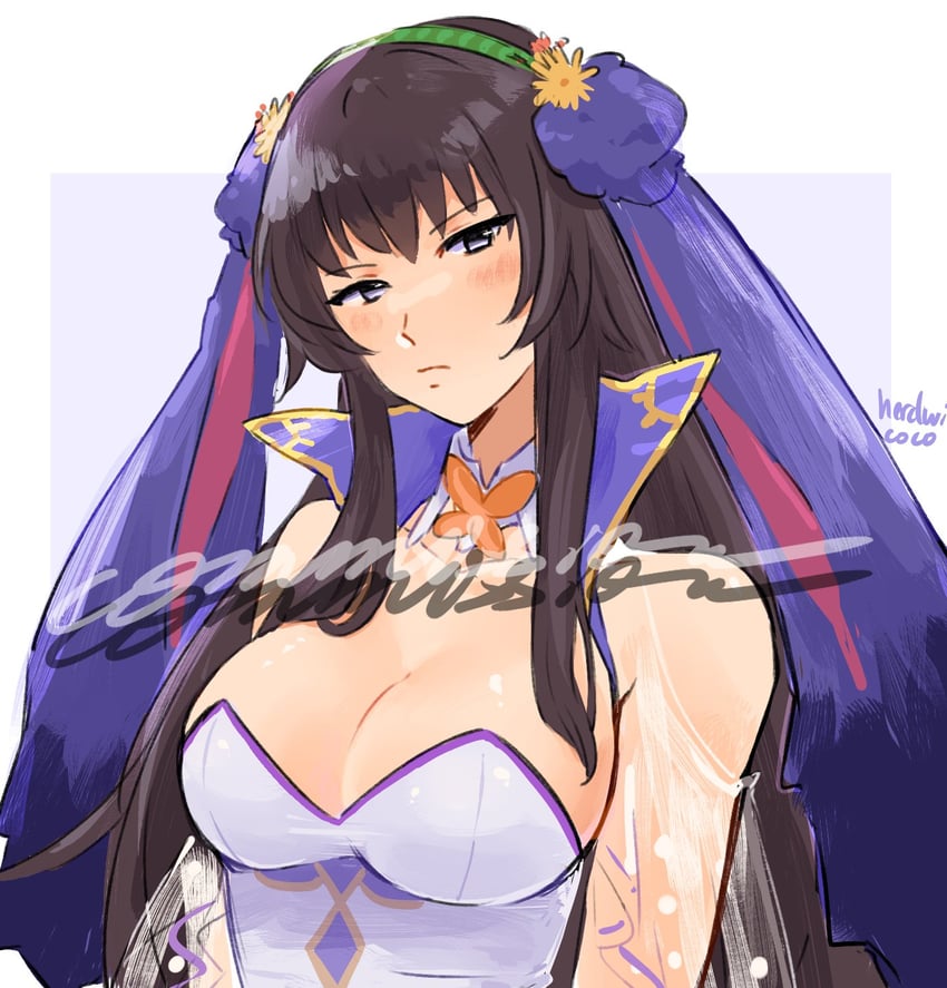 karla (fire emblem and 2 more) drawn by herdwicoco