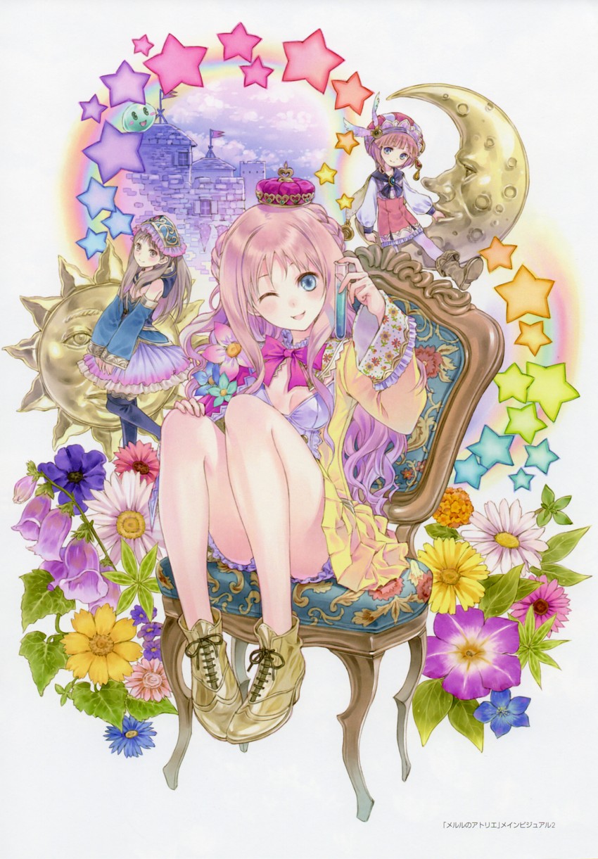totooria helmold, rorolina frixell, and merurulince rede arls (atelier and 1 more) drawn by kishida_mel