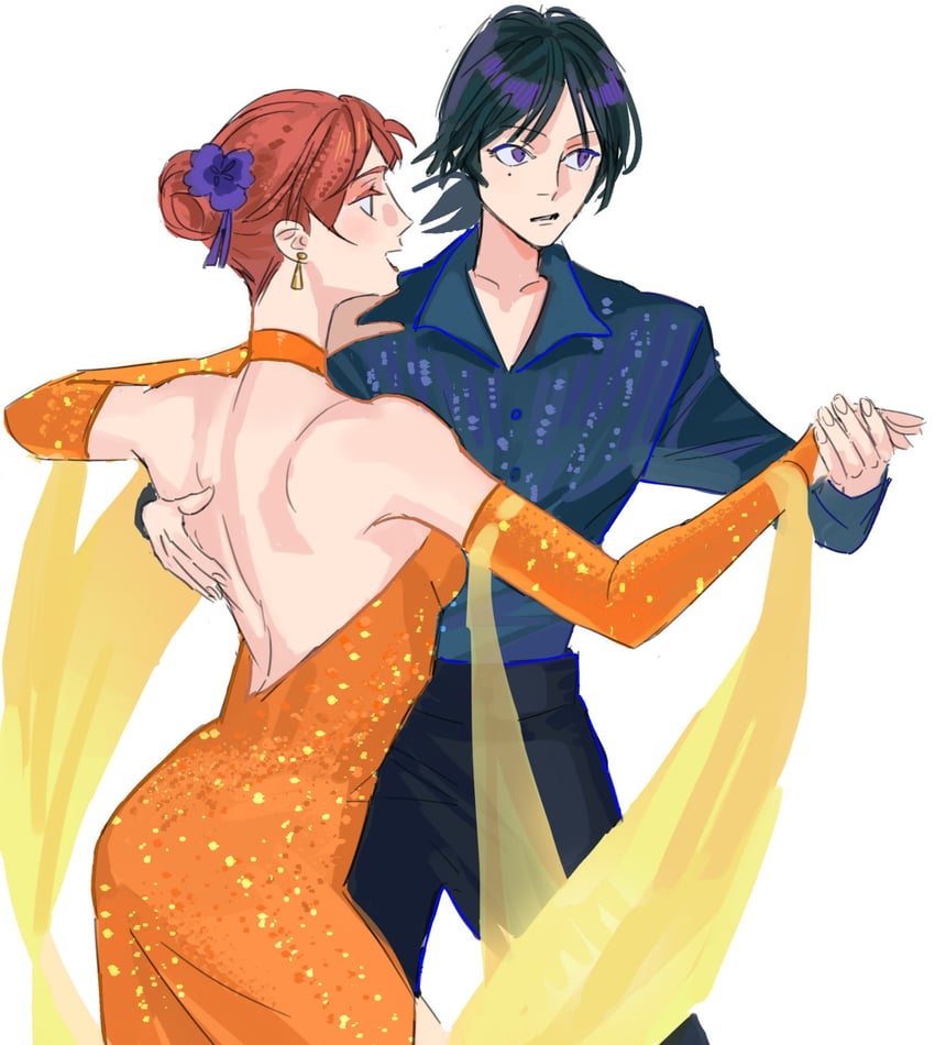 koga mitsuki and oosawa aya (kininatteru hito ga otoko ja nakatta) drawn by coffetia