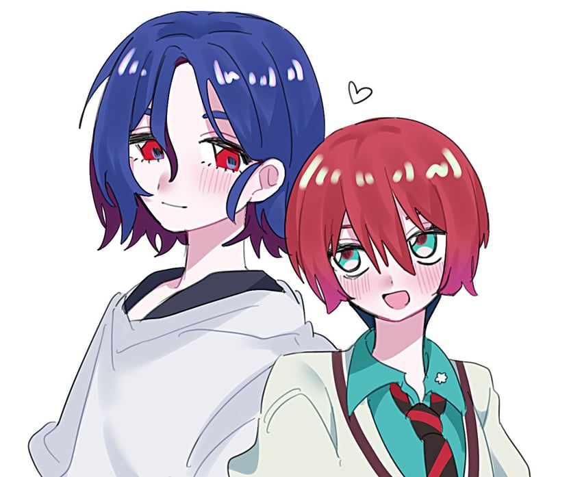 amate yuzuriha and shuji ito (gundam and 1 more) drawn by koma_(hpo414)