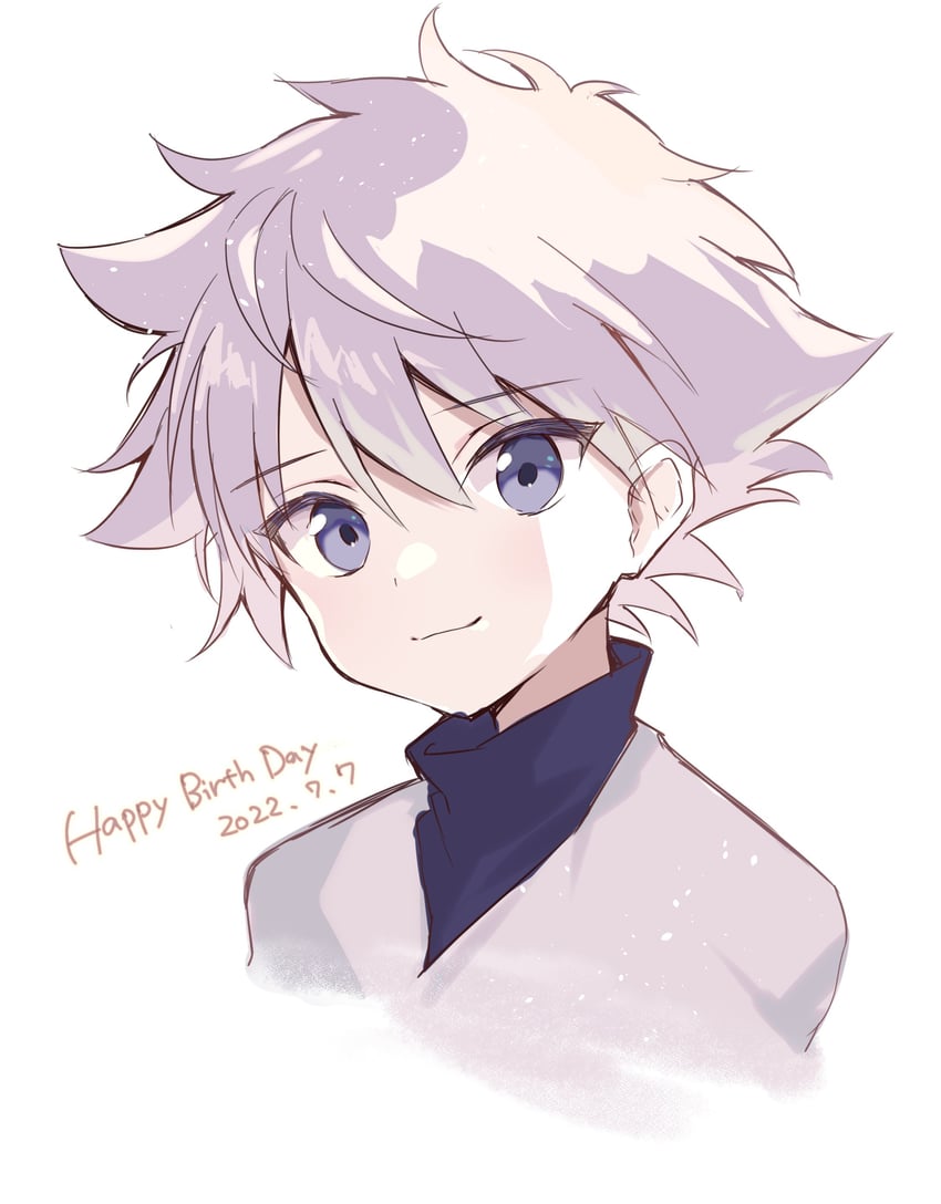 killua zoldyck (hunter x hunter) drawn by moeko_(moeko0903)