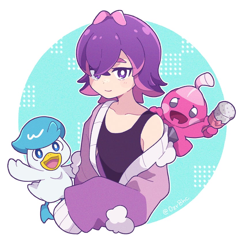 quaxly, dot, and tinkatink (pokemon and 1 more) drawn by 0zr8hc