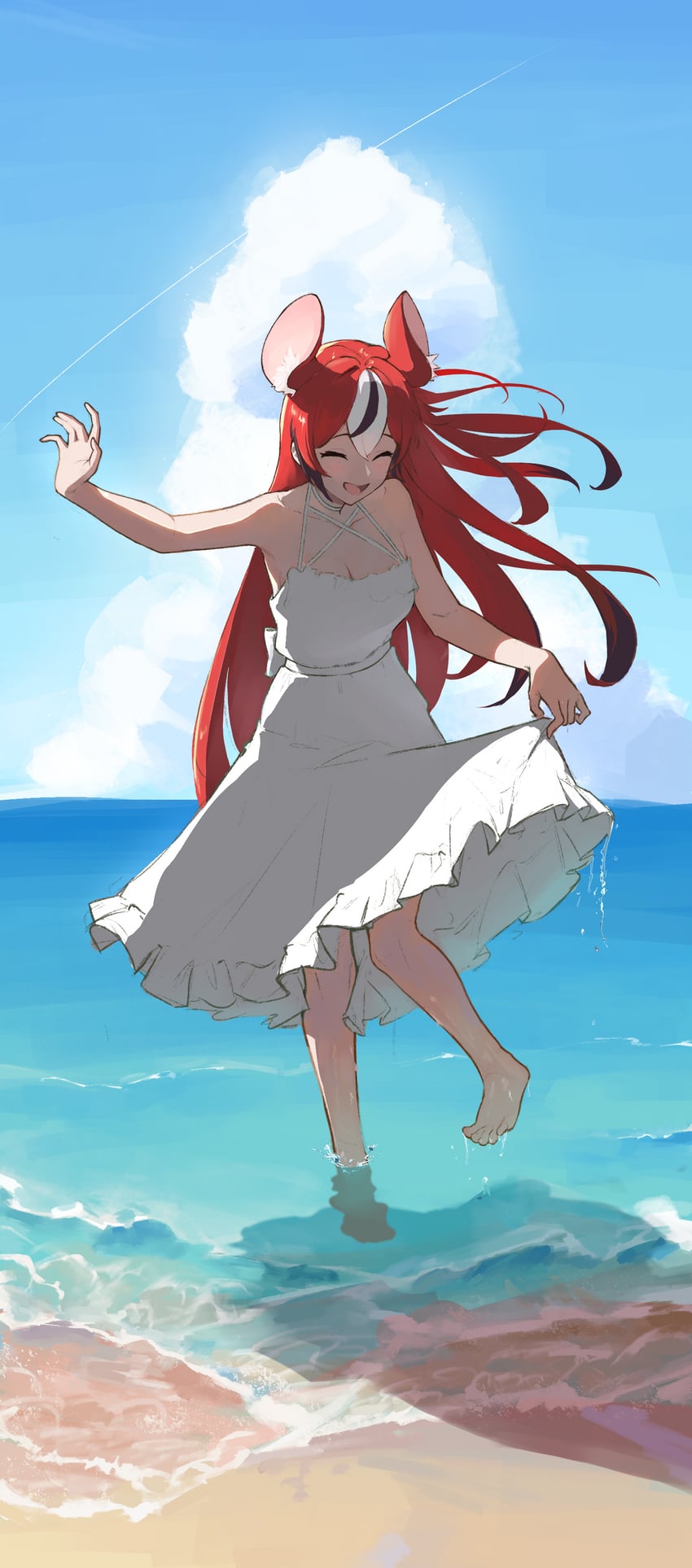 hakos baelz (hololive and 1 more) drawn by hamllock
