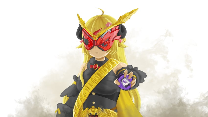 la+ darknesss, tsunomaki watame, and ohma zi-o (hololive and 2 more) drawn by ri_xing