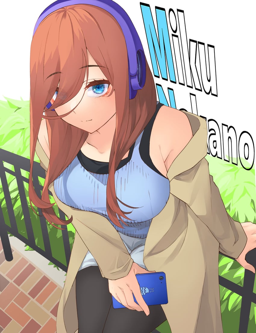 nakano miku (go-toubun no hanayome) drawn by mojyu_saico