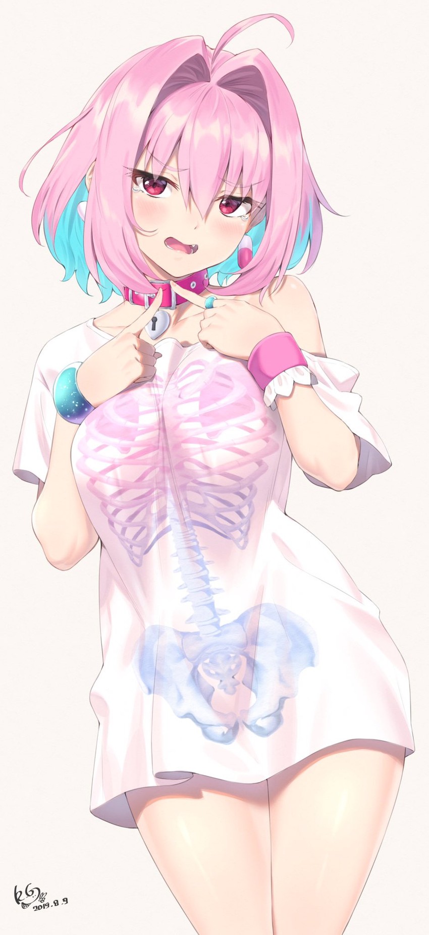 yumemi riamu (idolmaster and 1 more) drawn by joker_(tomakin524)