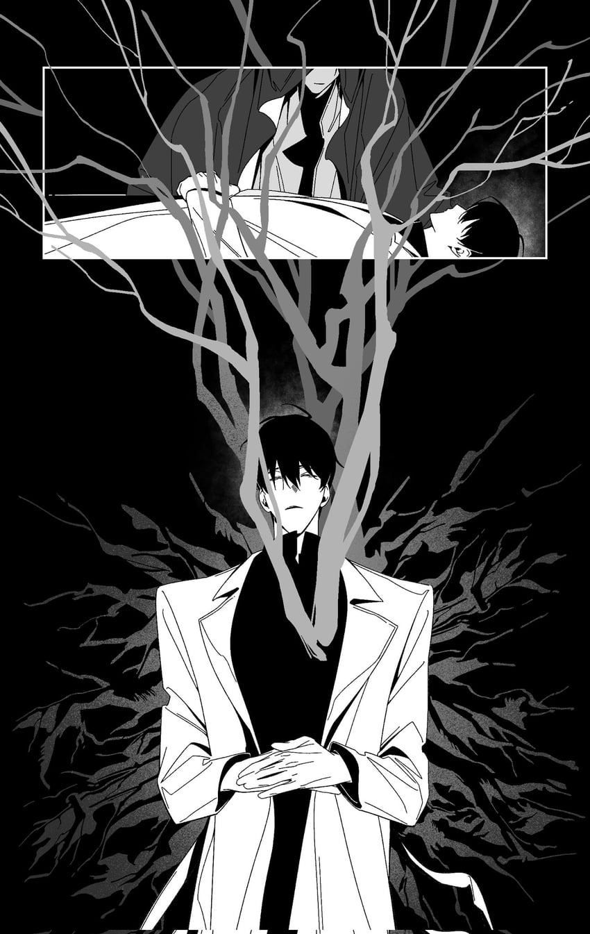 kim dokja and secretive plotter (omniscient reader's viewpoint) drawn by benkdjjituibot