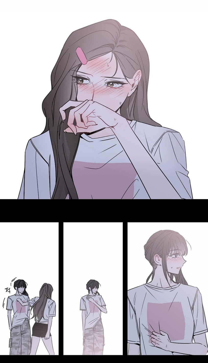 karina and winter (real life and 1 more) drawn by gaecopper