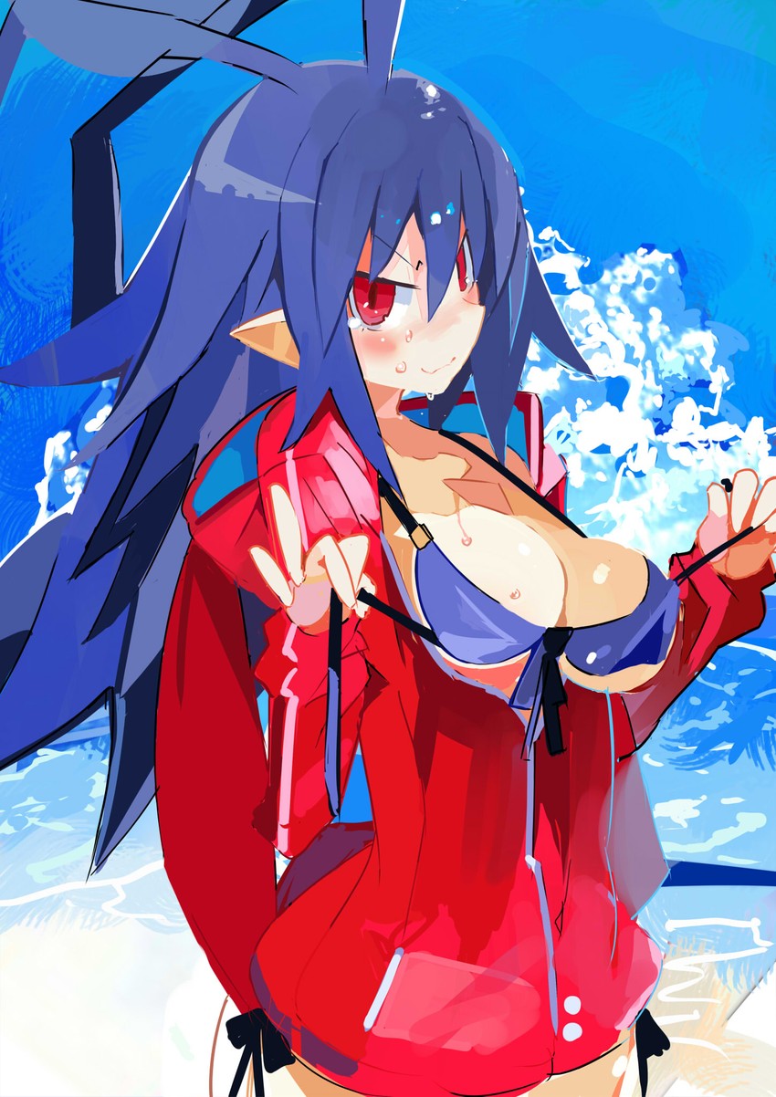 laharl and laharl-chan (disgaea and 2 more) drawn by miyakawa106
