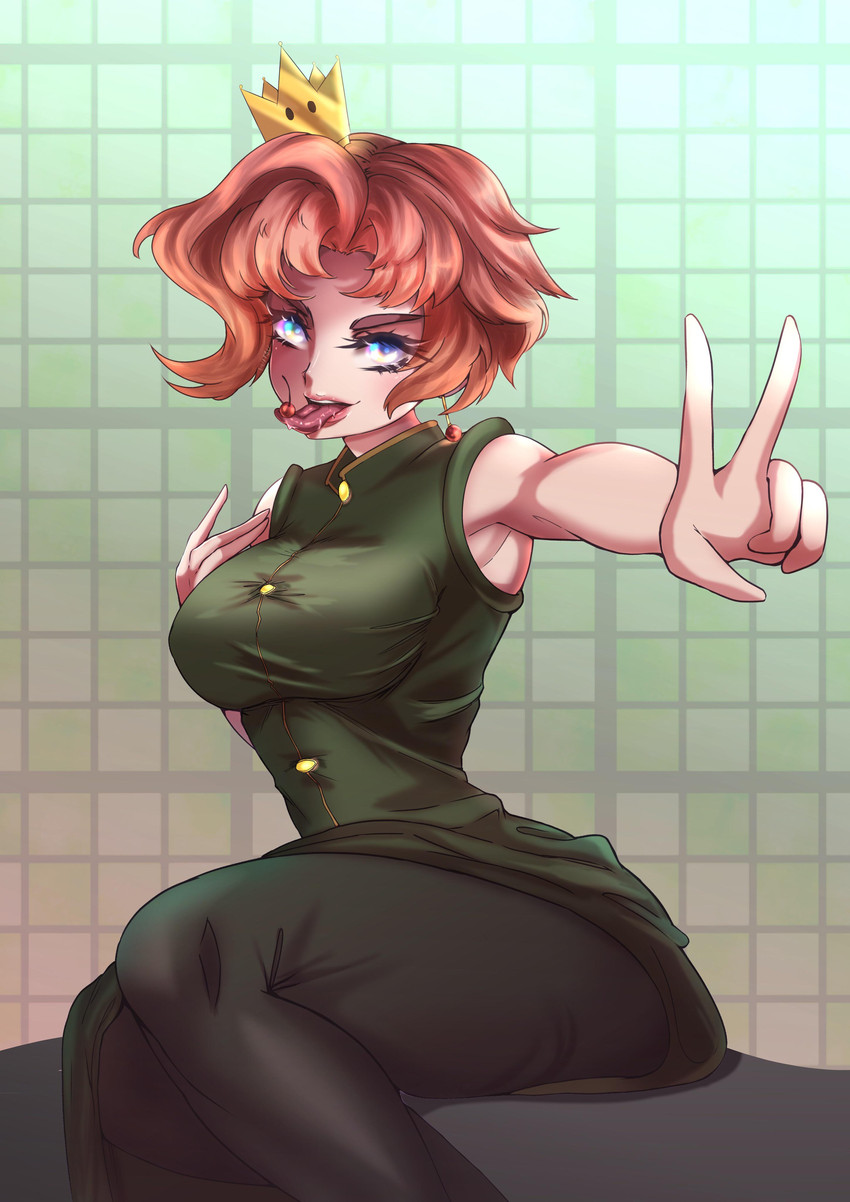 kakyoin noriaki (jojo no kimyou na bouken and 1 more)