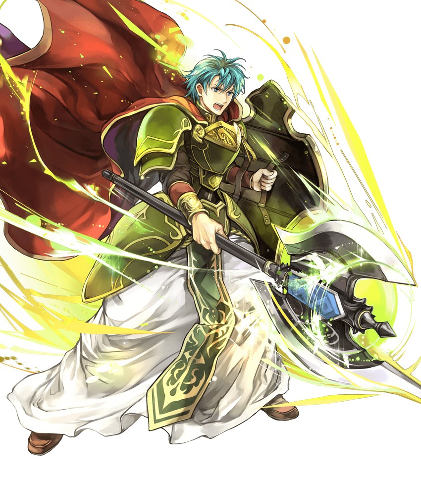 ephraim and fado (fire emblem and 2 more) drawn by wada_sachiko