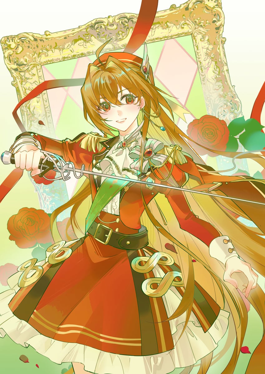 estelle bright (eiyuu densetsu and 1 more) drawn by eien_galaxy_ko